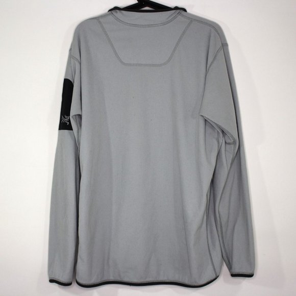 ArcTeryx Mens Large Quarter Zip Embroidered Logo Gorpcore Sweater L479 - Picture 5 of 5